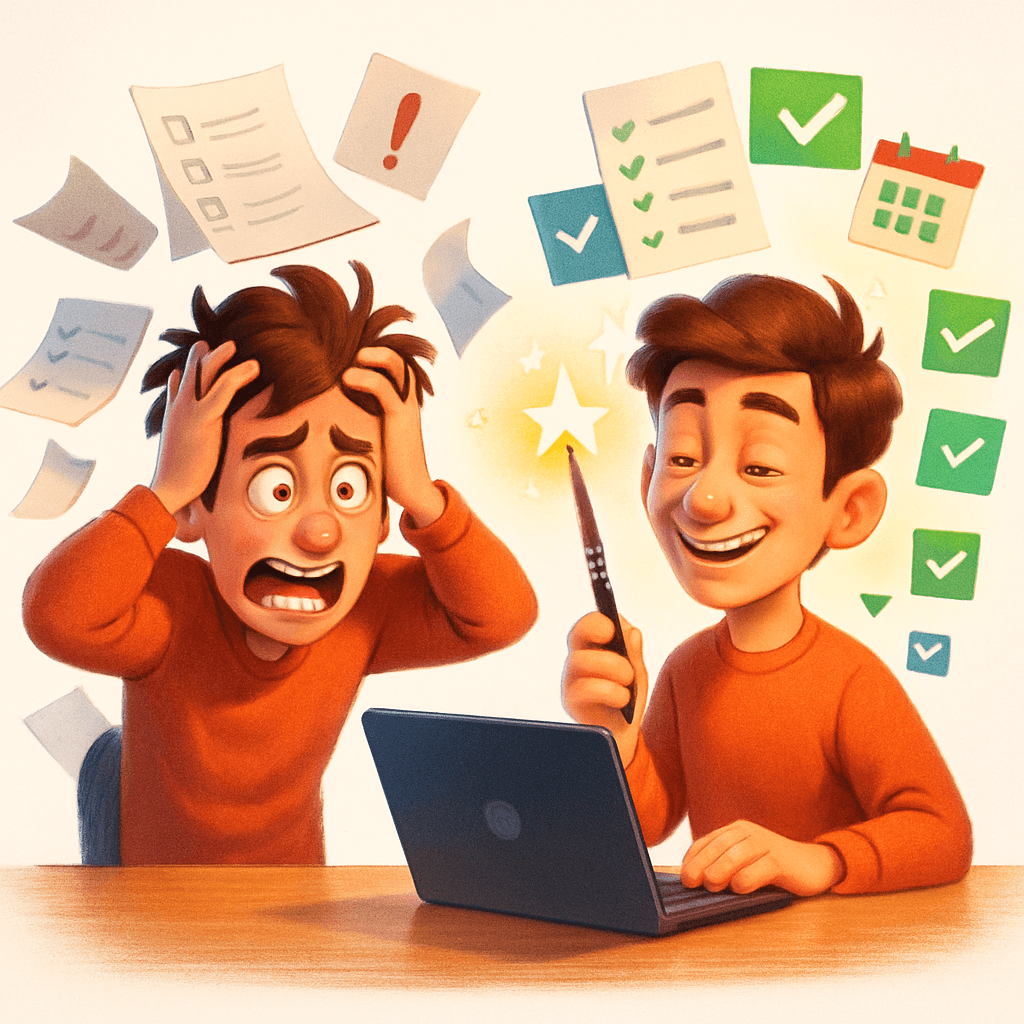 Wie Scompler das Content-Chaos besiegt! 🧹✨