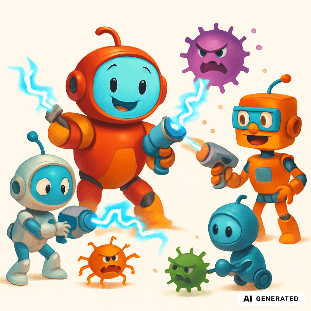 Can Robots Save Us from the Internet Bad Guys? 🤖