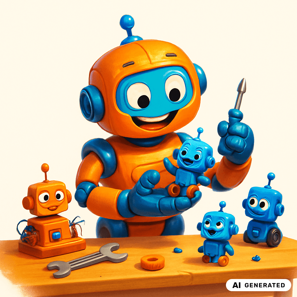 Can Robots Make Other Robots? Discover the Mystery of AI!